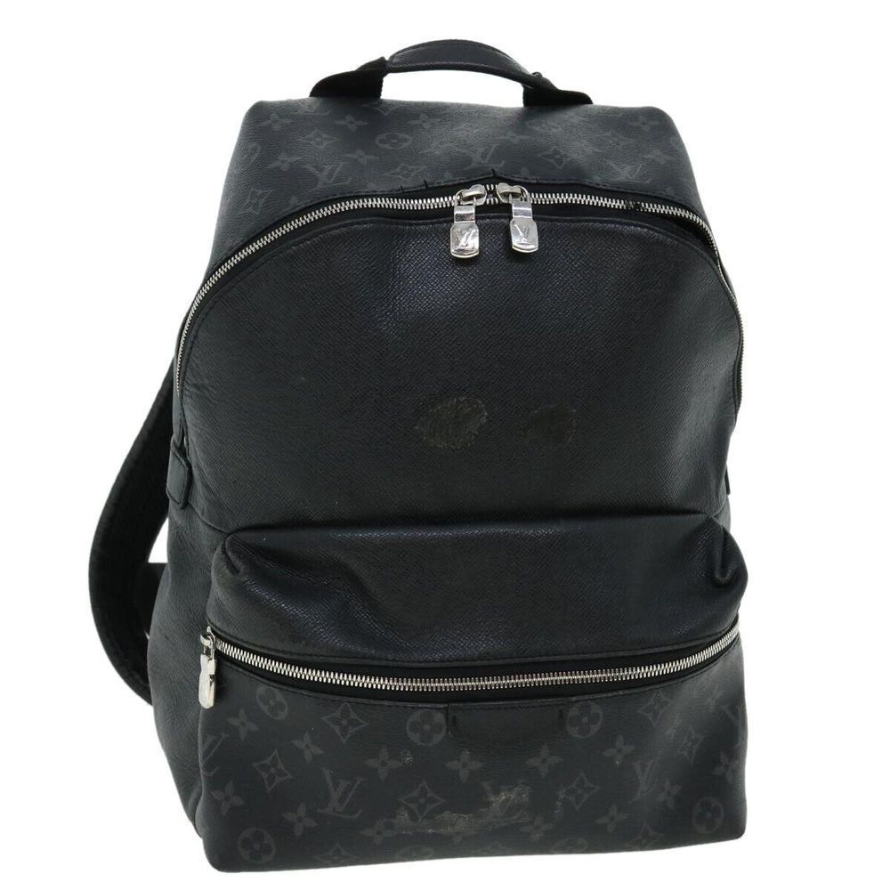Louis Vuitton Discovery Backpack Eclipse Black Le… - image 1